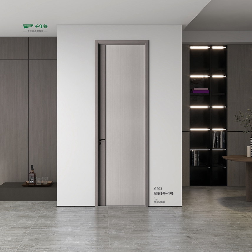 五公分木門G203松影5號+1號