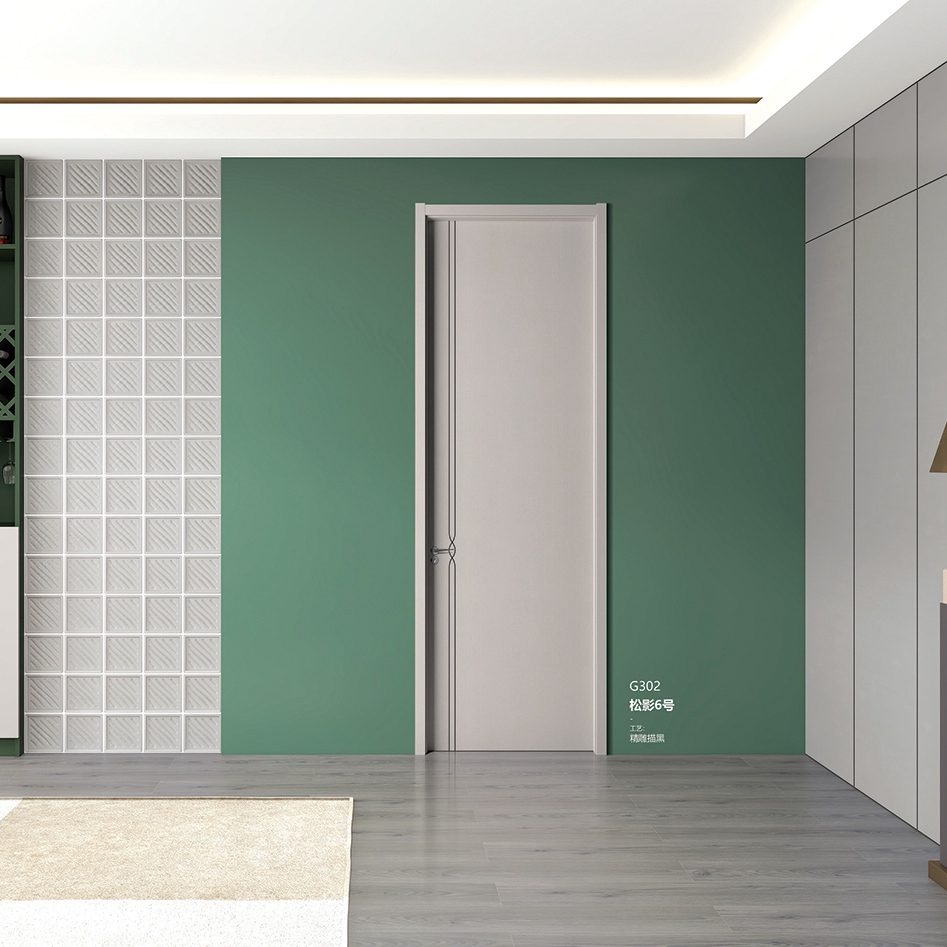 五公分木門G302松影6號