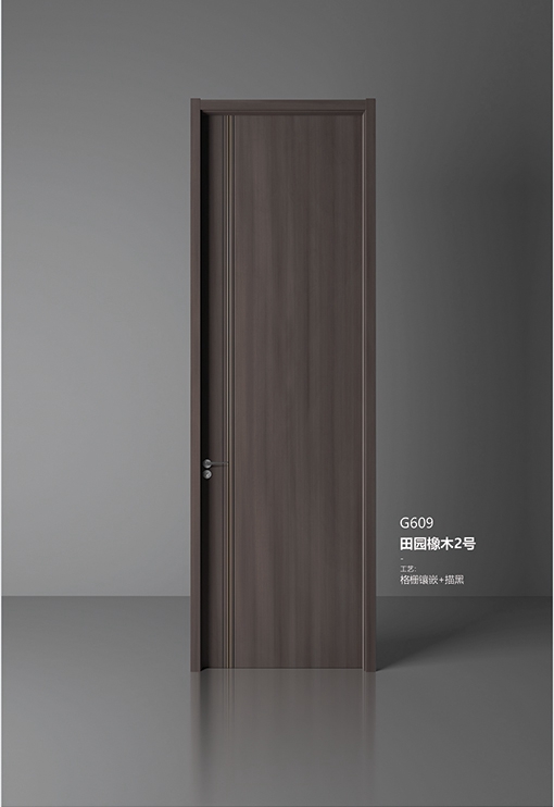 五公分木門G609田園橡木2號